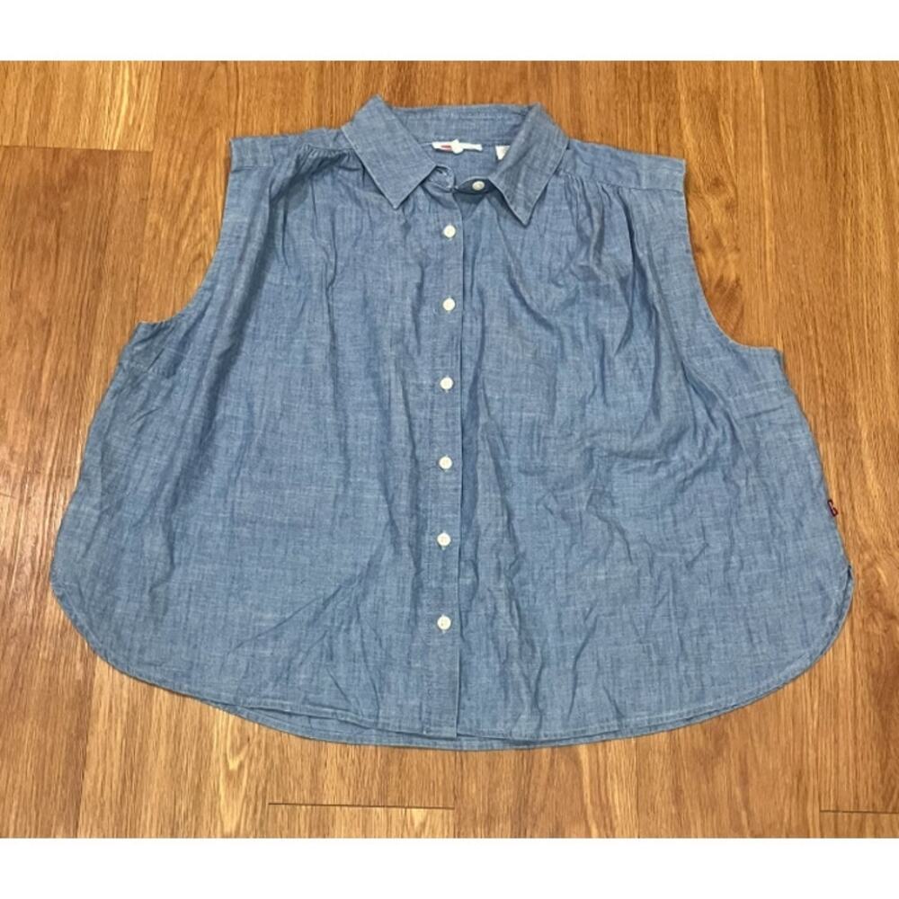 Levi's Women Gracen Sleeveless Blouse  Size L